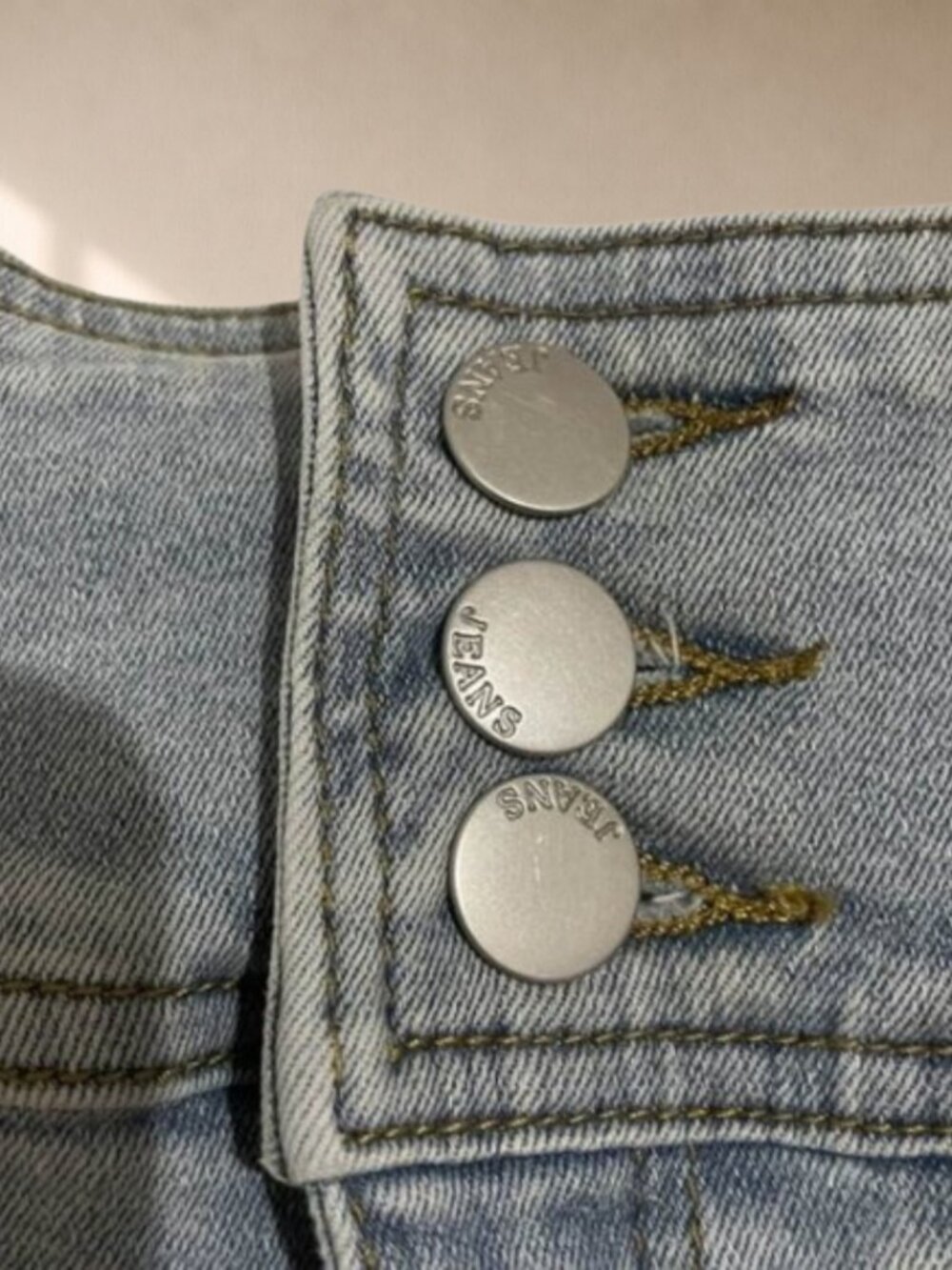 Shein High Waist Pleated Denim Skort Size 28 Y2K Mini Jean Skirt Shorts Festival - Picture 4 of 10